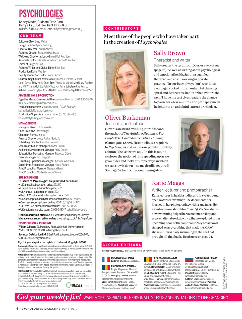 Psychologies Preview Pages