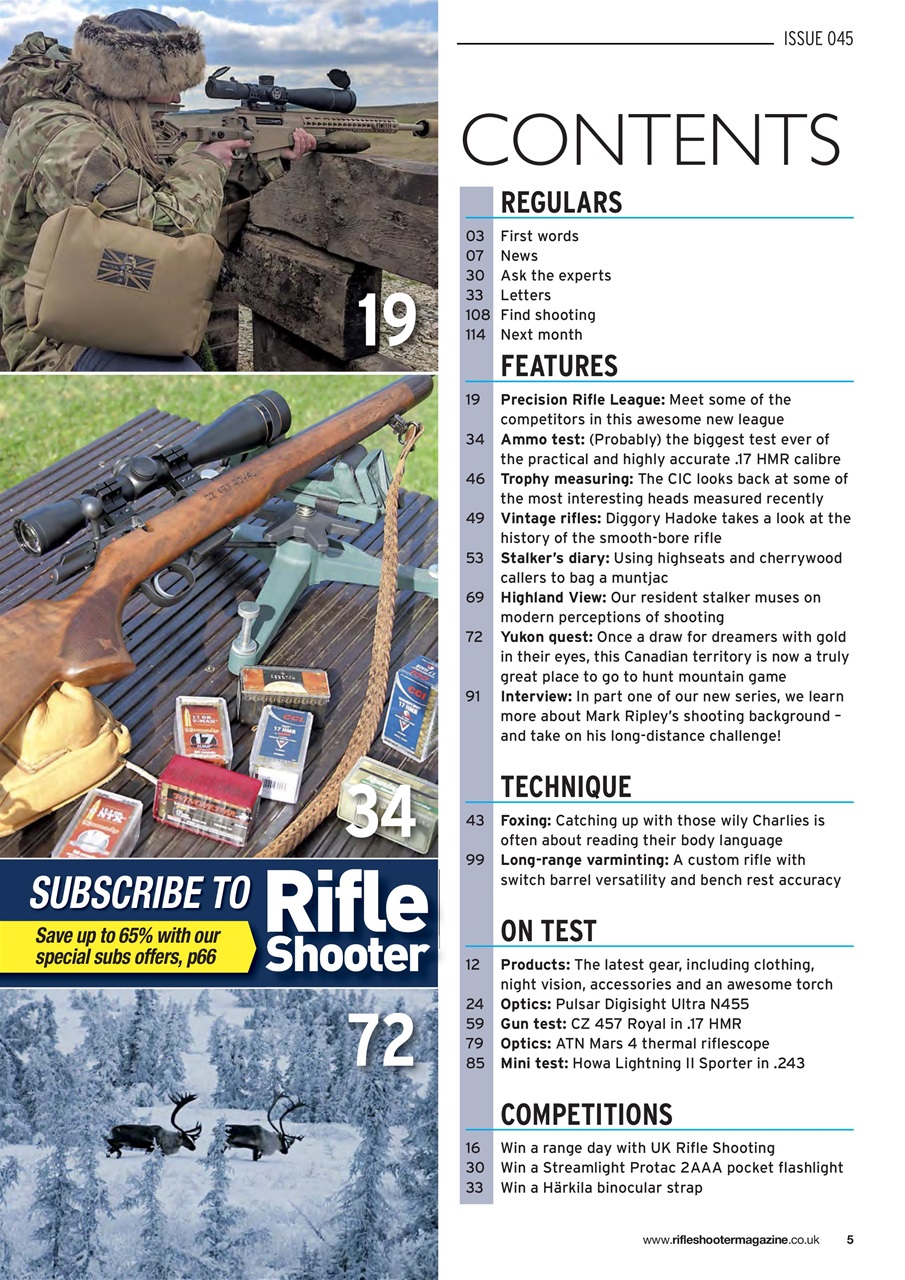 Rifle Shooter Preview Pages