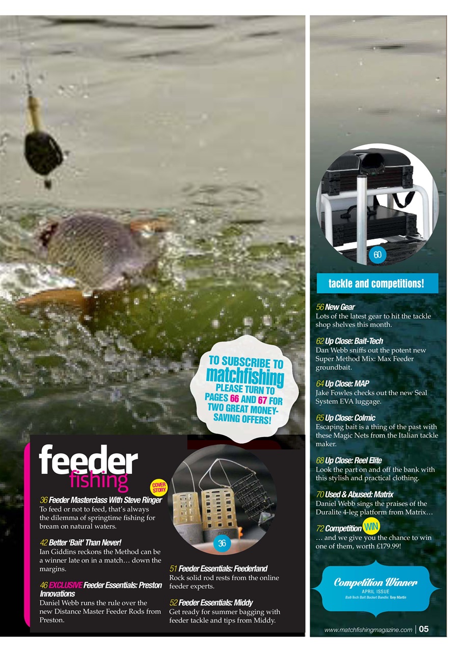 Match Fishing Preview Pages