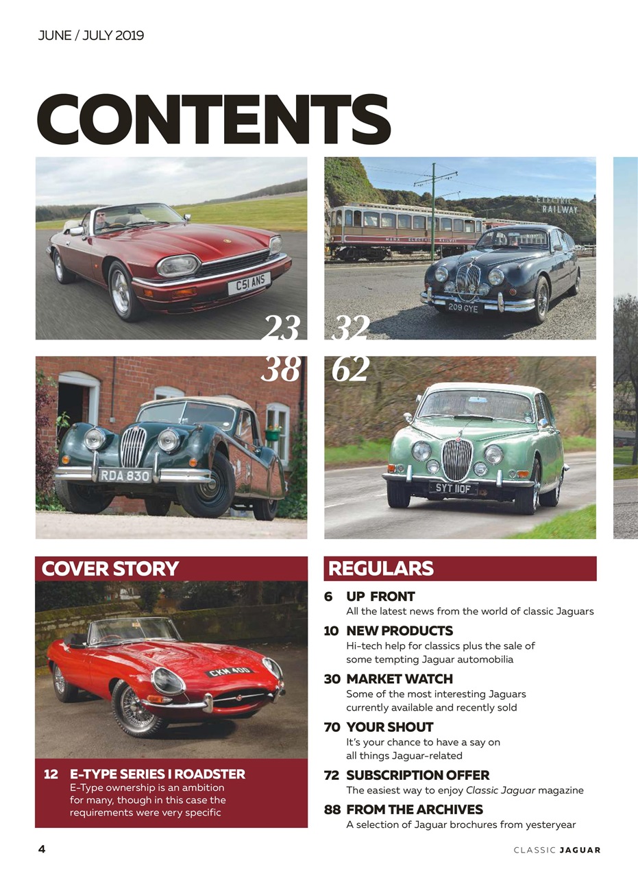 Classic Jaguar Preview Pages