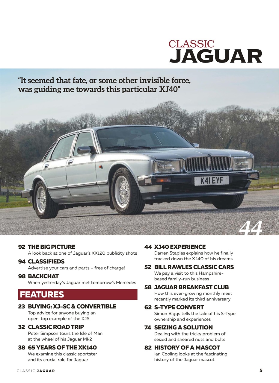 Classic Jaguar Preview Pages
