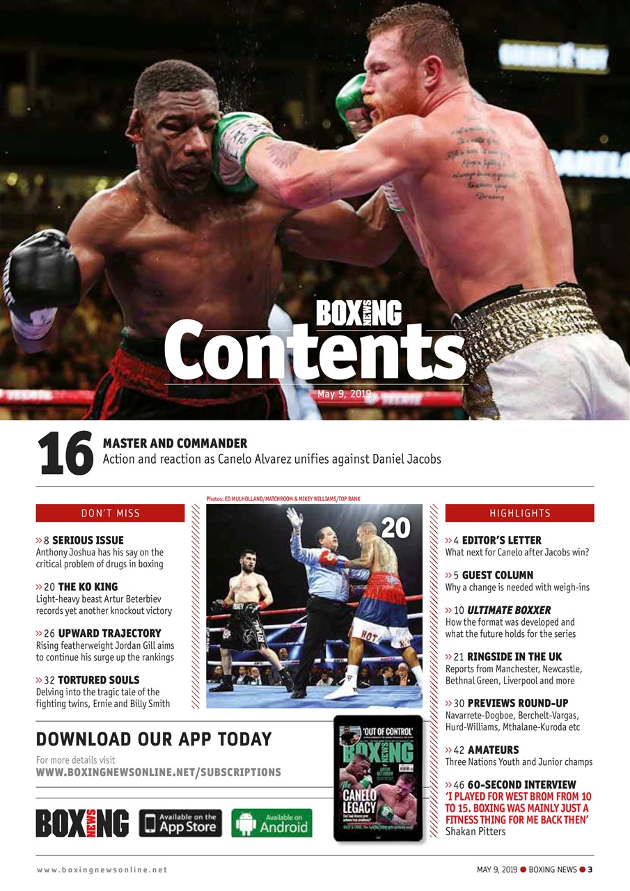 Boxing News Preview Pages
