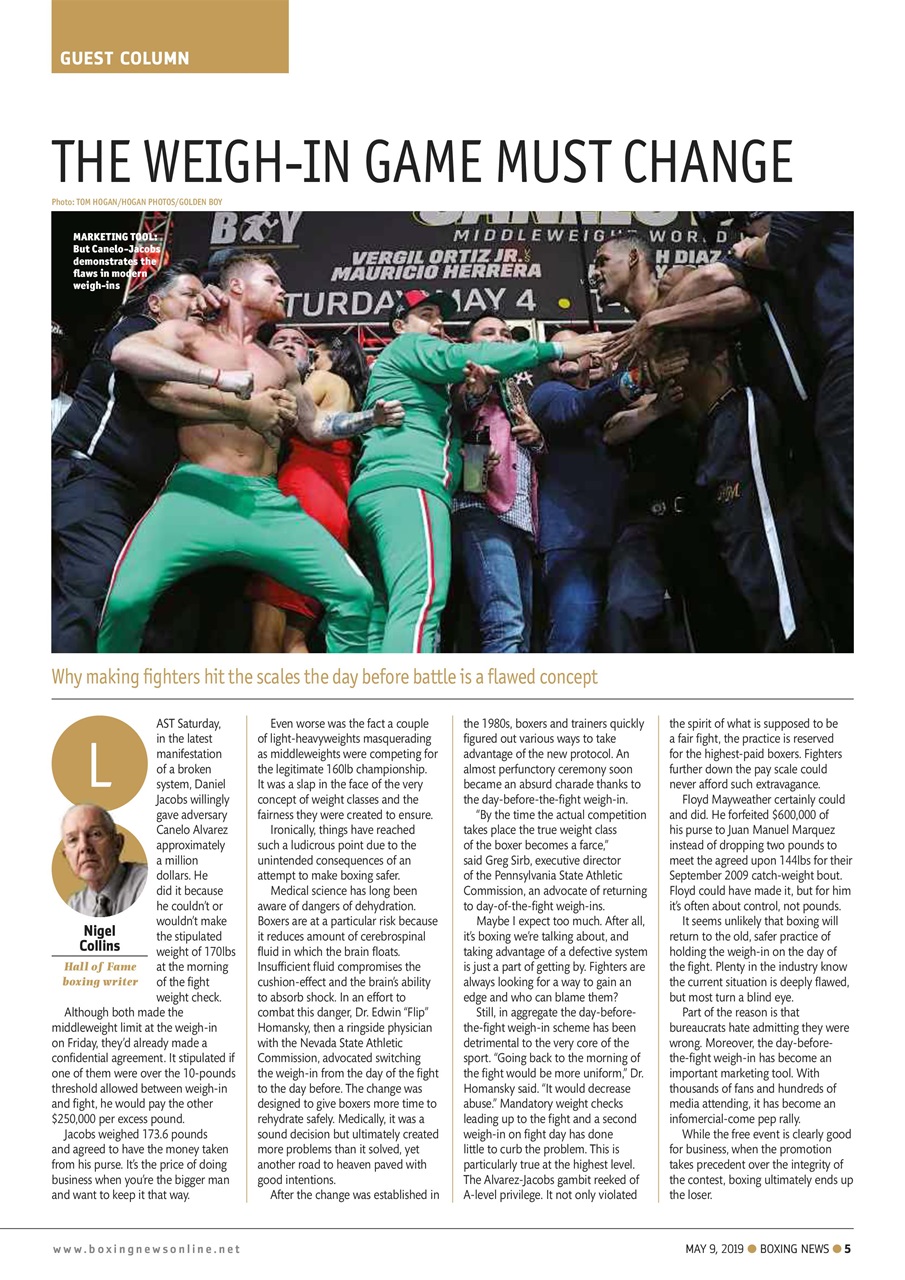 Boxing News Preview Pages