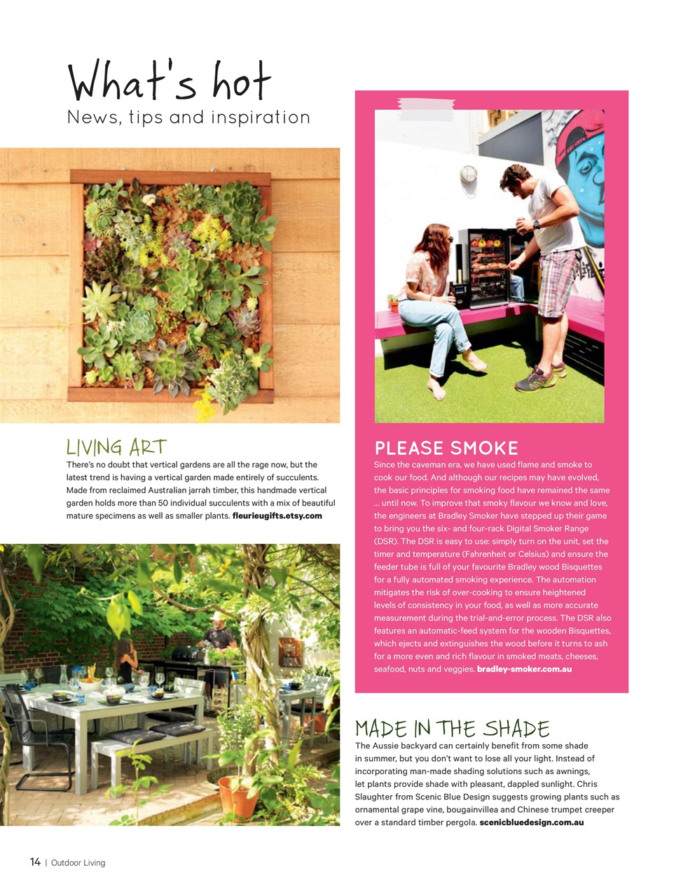 Outdoor Living Preview Pages