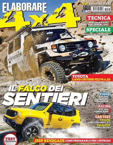 Elaborare 4x4 issue 67 Maggio Giugno 2019