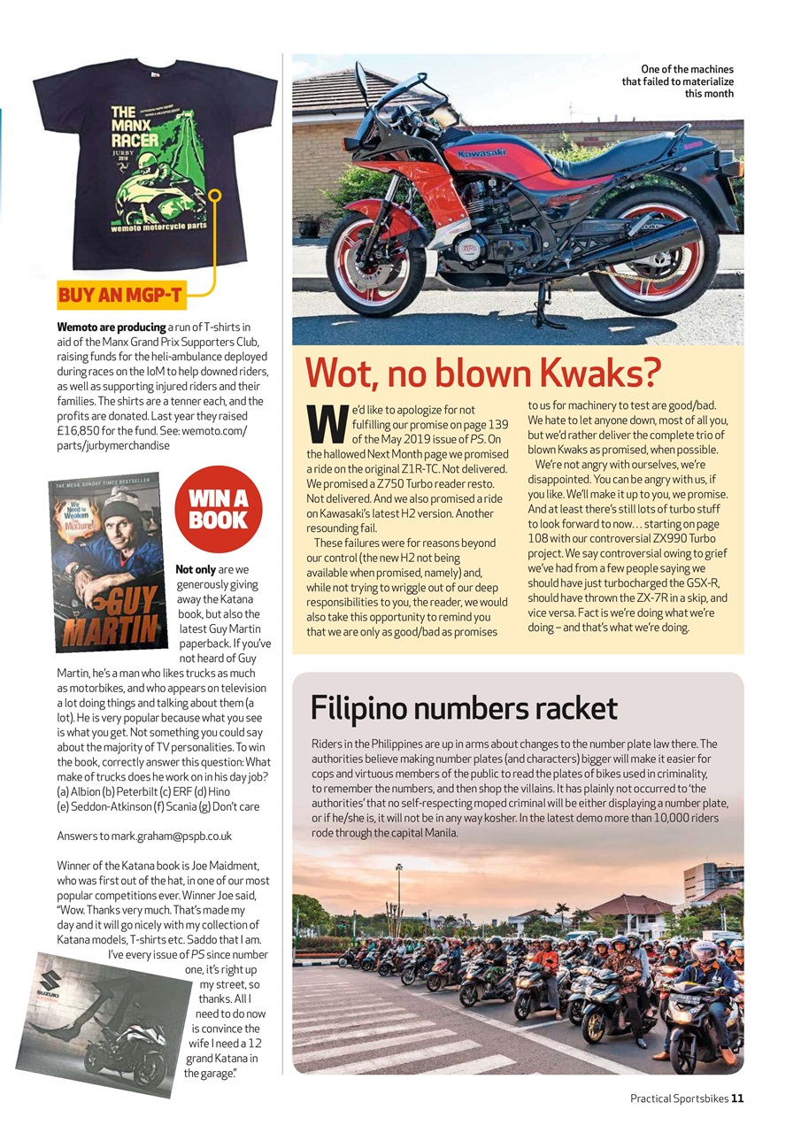 Practical Sportsbikes Preview Pages