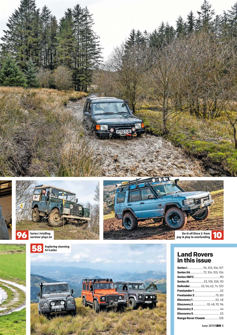Land Rover Owner Preview Pages