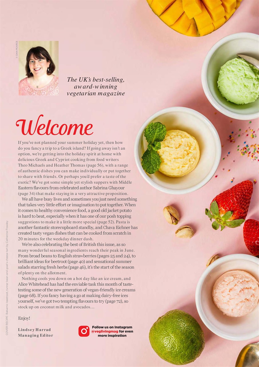 Vegetarian Living Preview Pages