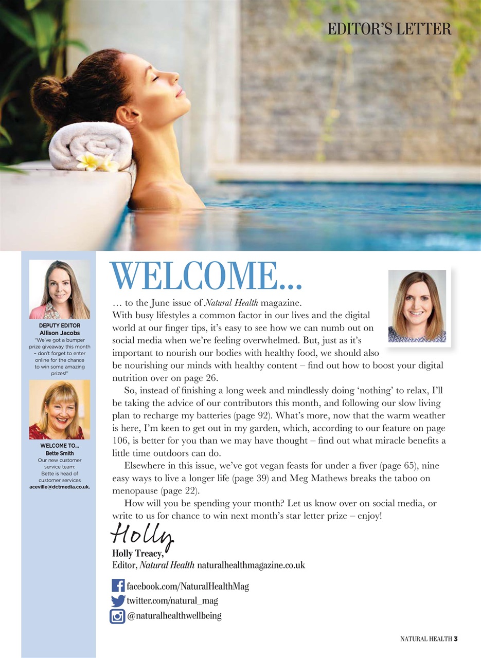 Natural Health Preview Pages