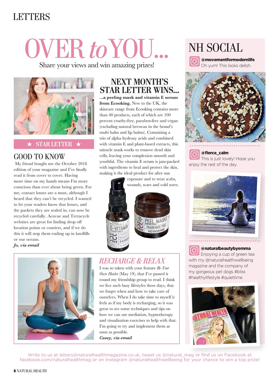 Natural Health Preview Pages