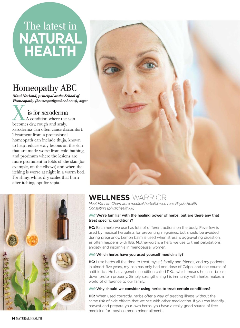 Natural Health Preview Pages