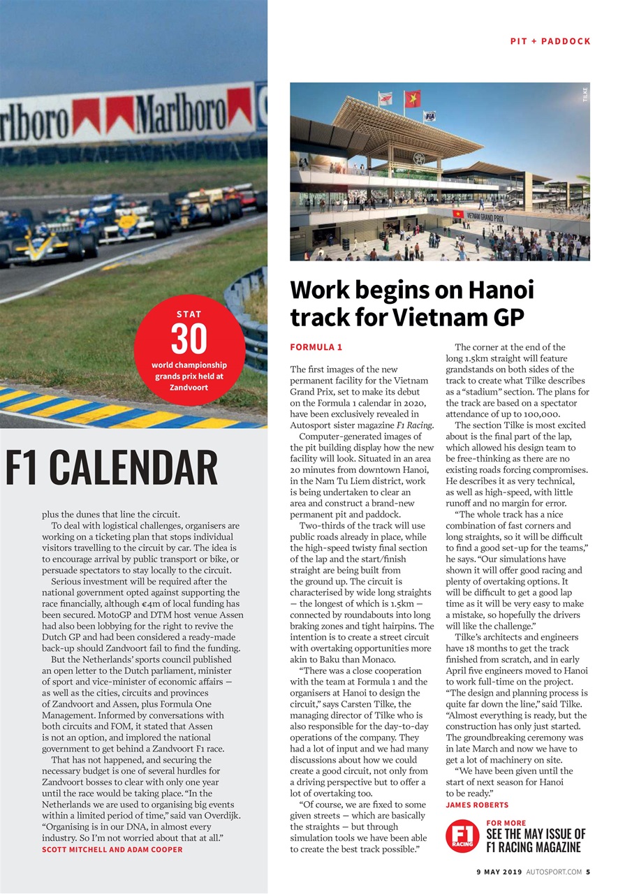Autosport Preview Pages