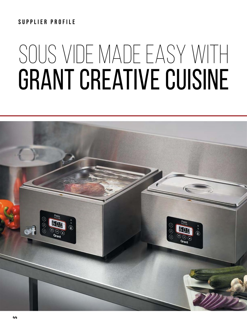 Chef & Restaurant Magazine Preview Pages