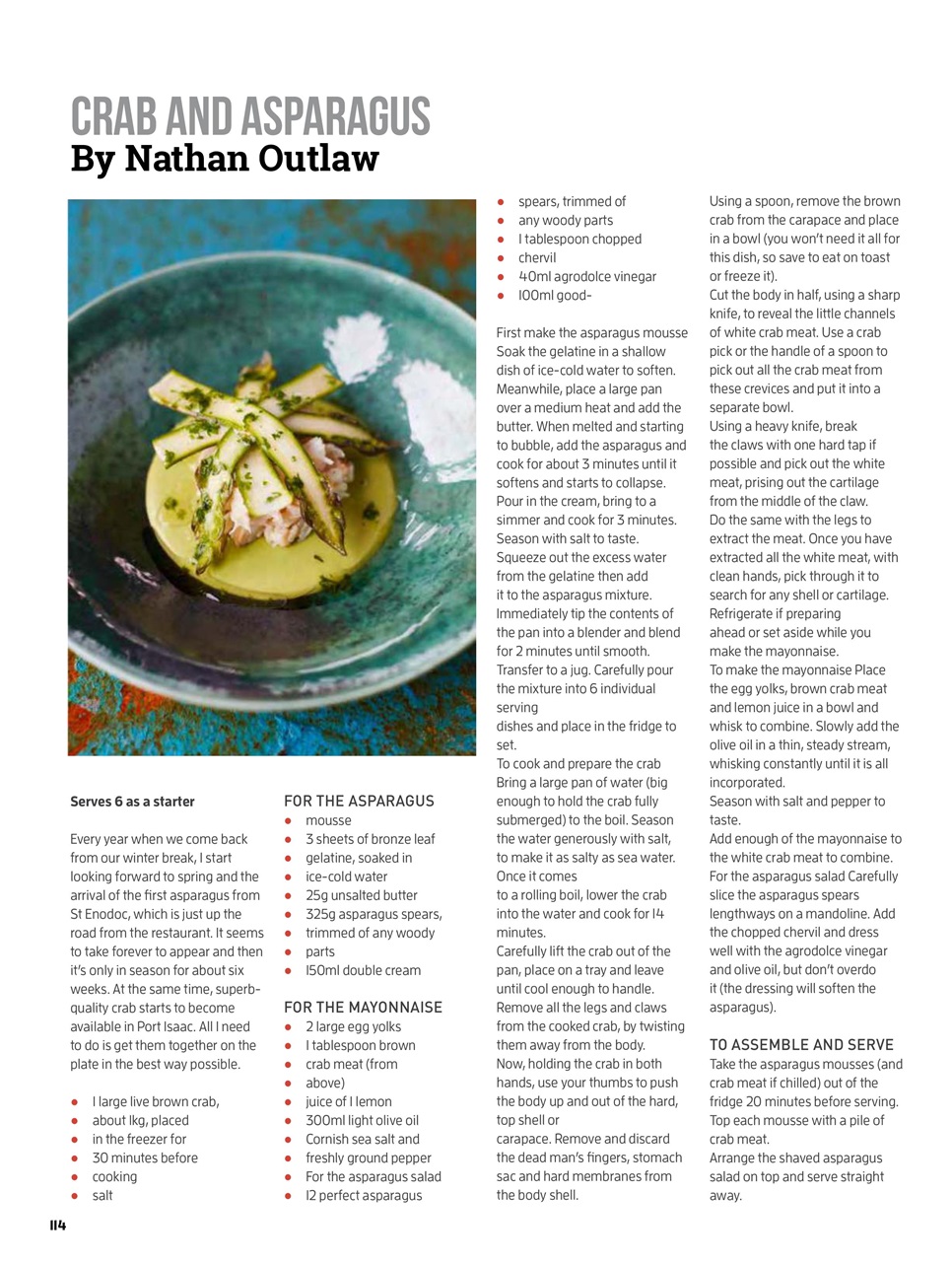 Chef & Restaurant Magazine Preview Pages