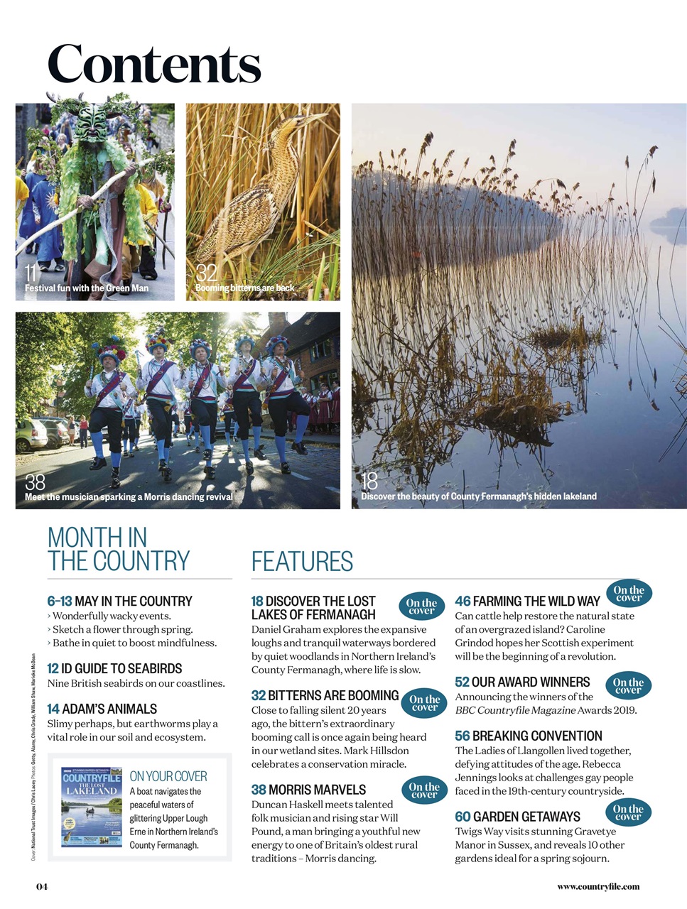 BBC Countryfile Magazine Preview Pages