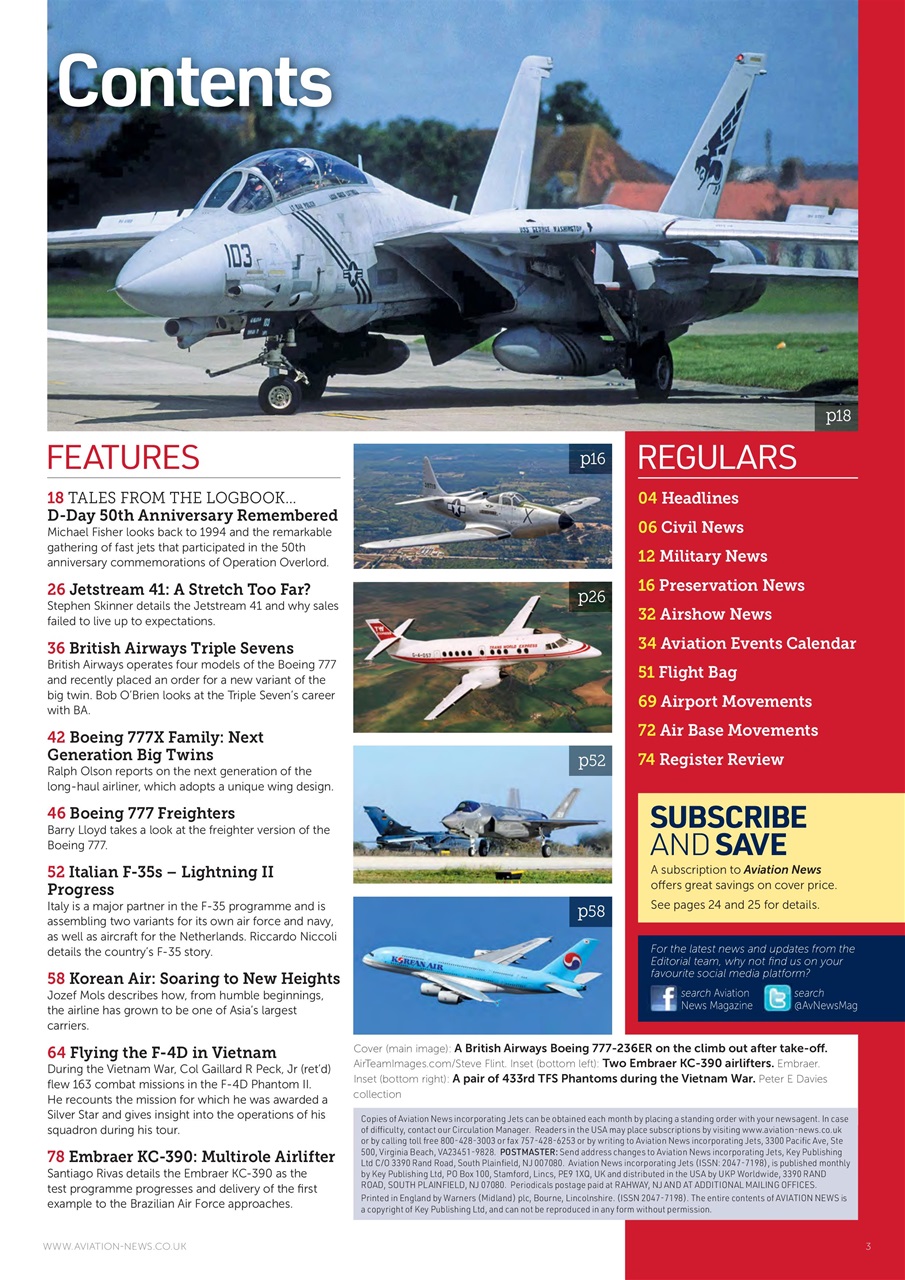 Aviation News Preview Pages