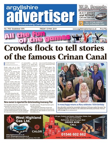 Argyllshire Advertiser issue 10 May 2019
