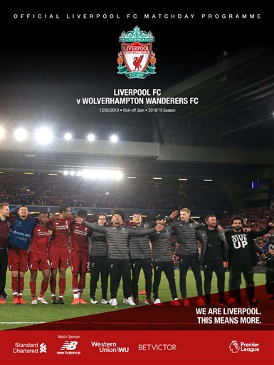 Liverpool FC Programmes issue 