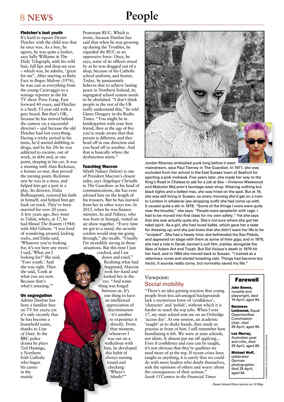 The Week Preview Pages