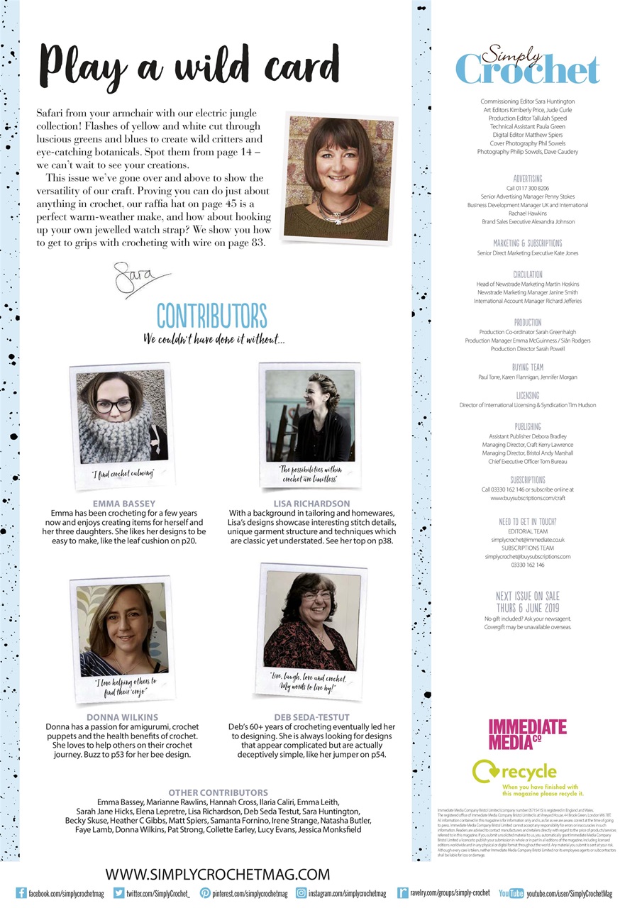 Simply Crochet Preview Pages