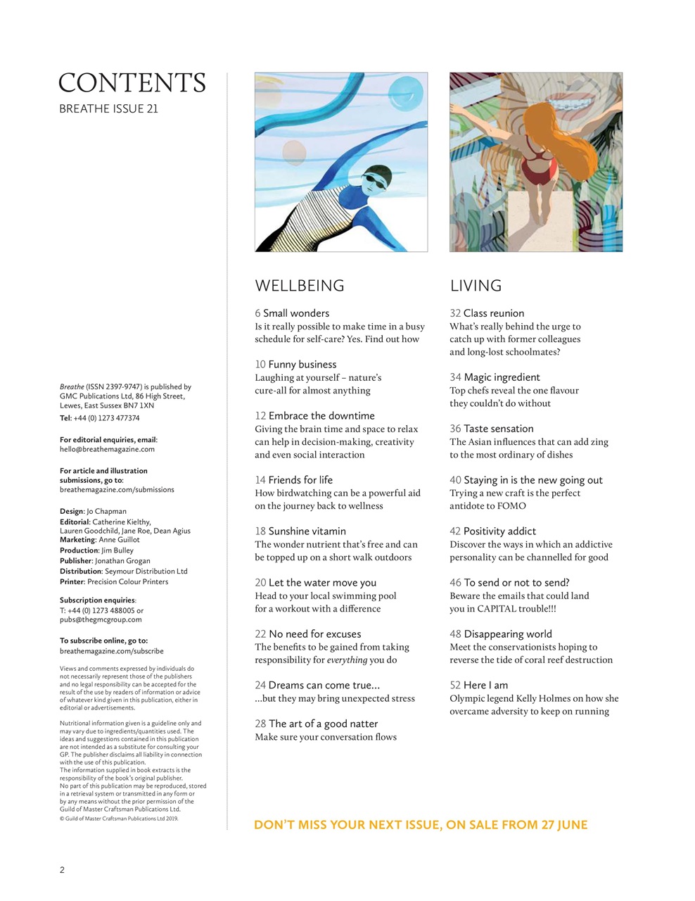 Breathe Preview Pages