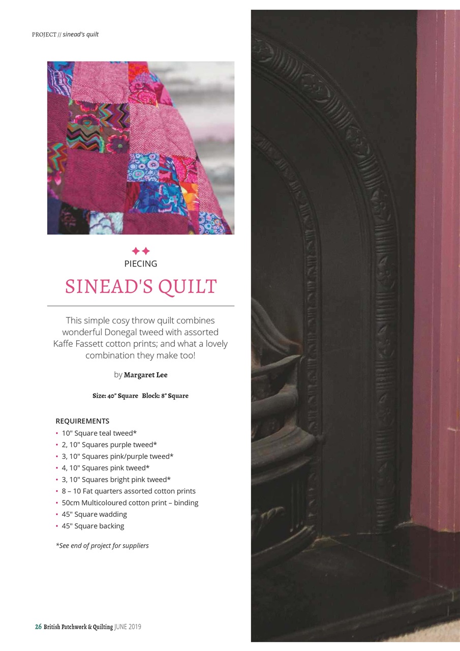 Patchwork and Quilting Preview Pages