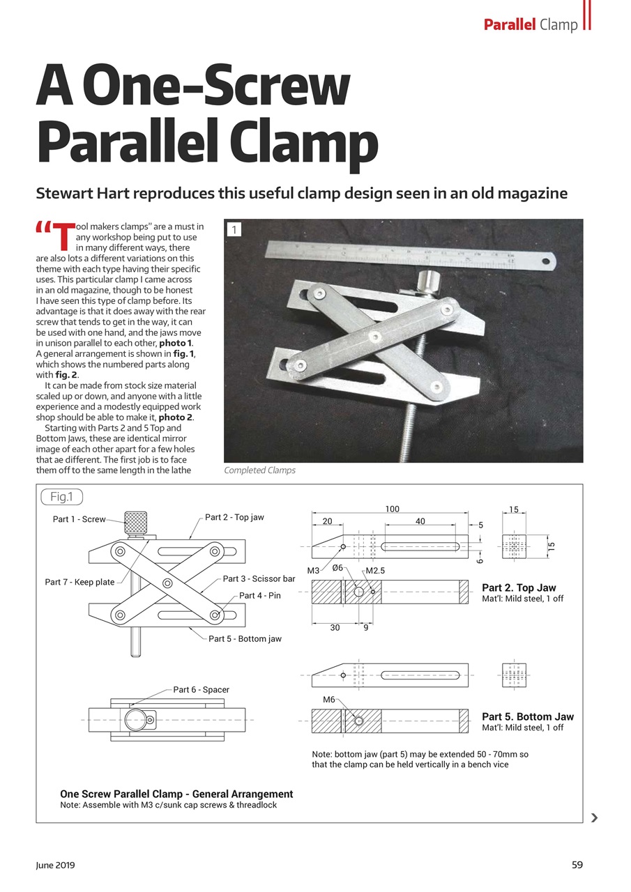 Model Engineer & Workshop Magazine Preview Pages