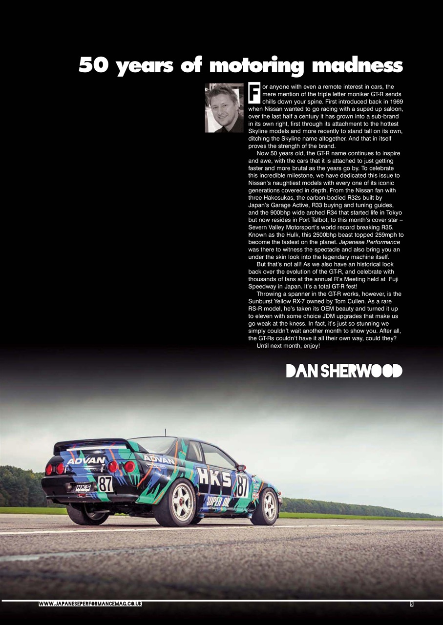 Japanese Performance Preview Pages