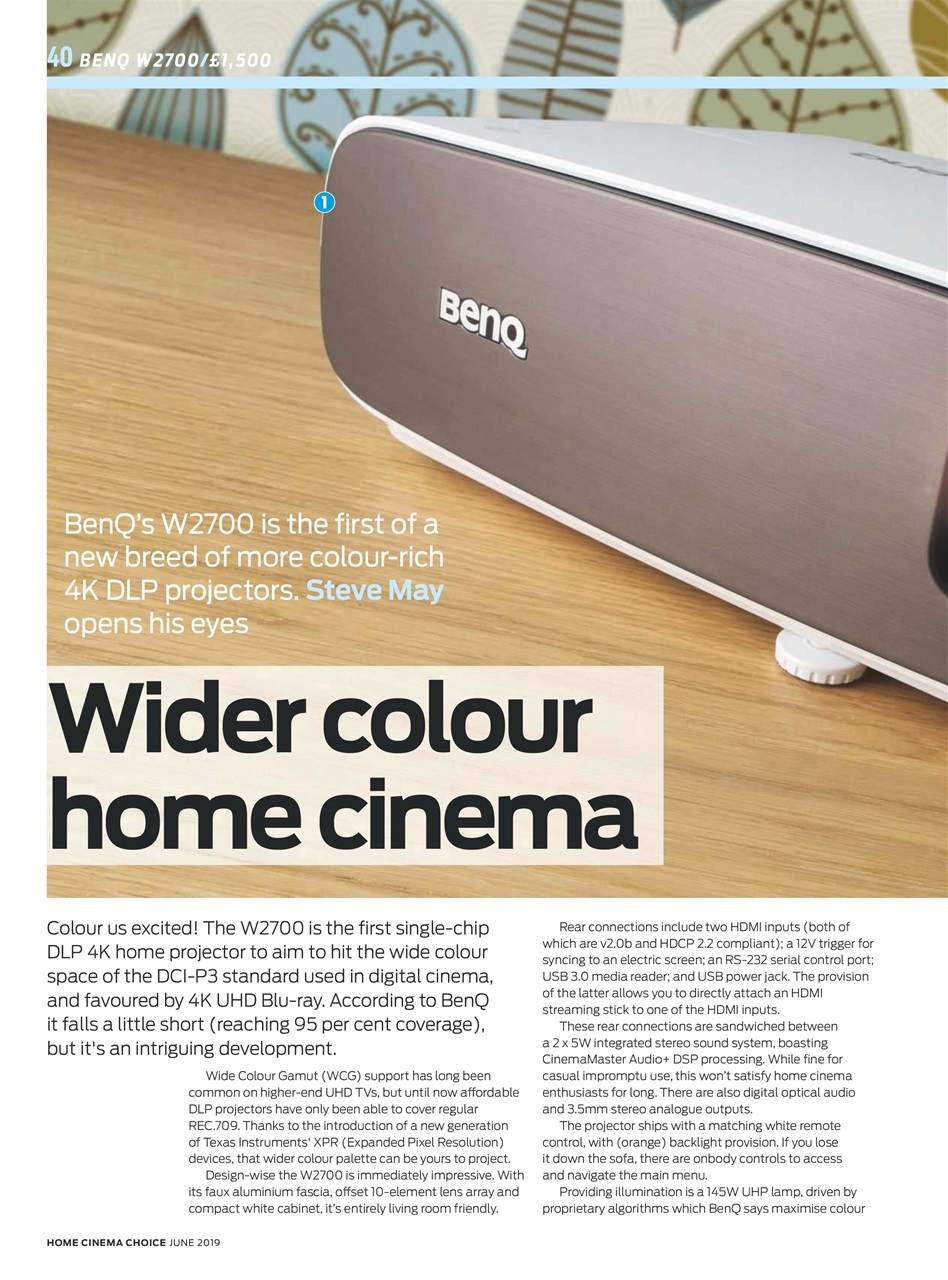 Home Cinema Choice Preview Pages