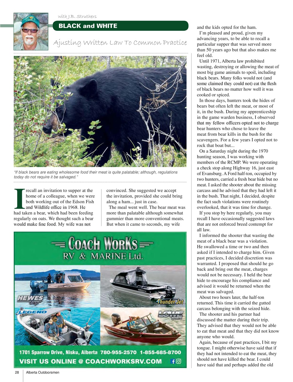 Alberta Outdoors Preview Pages