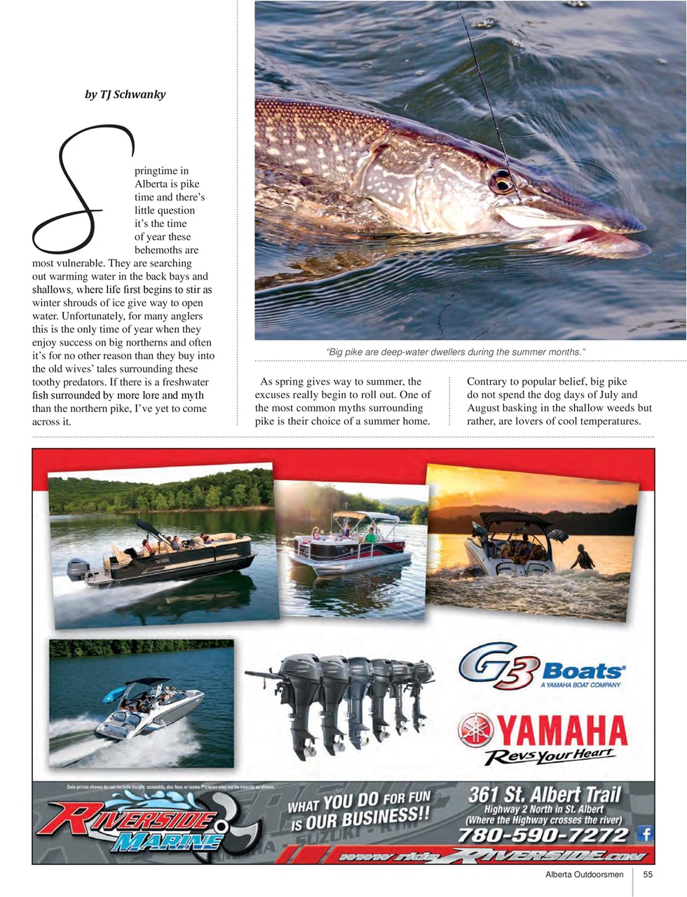 Alberta Outdoors Preview Pages