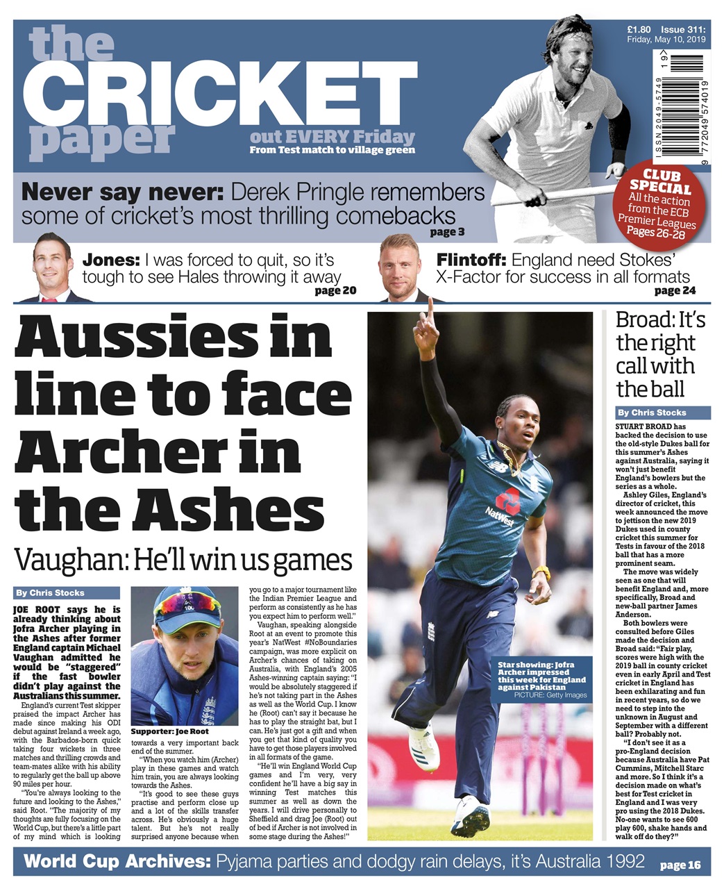 The Cricket Paper Preview Pages