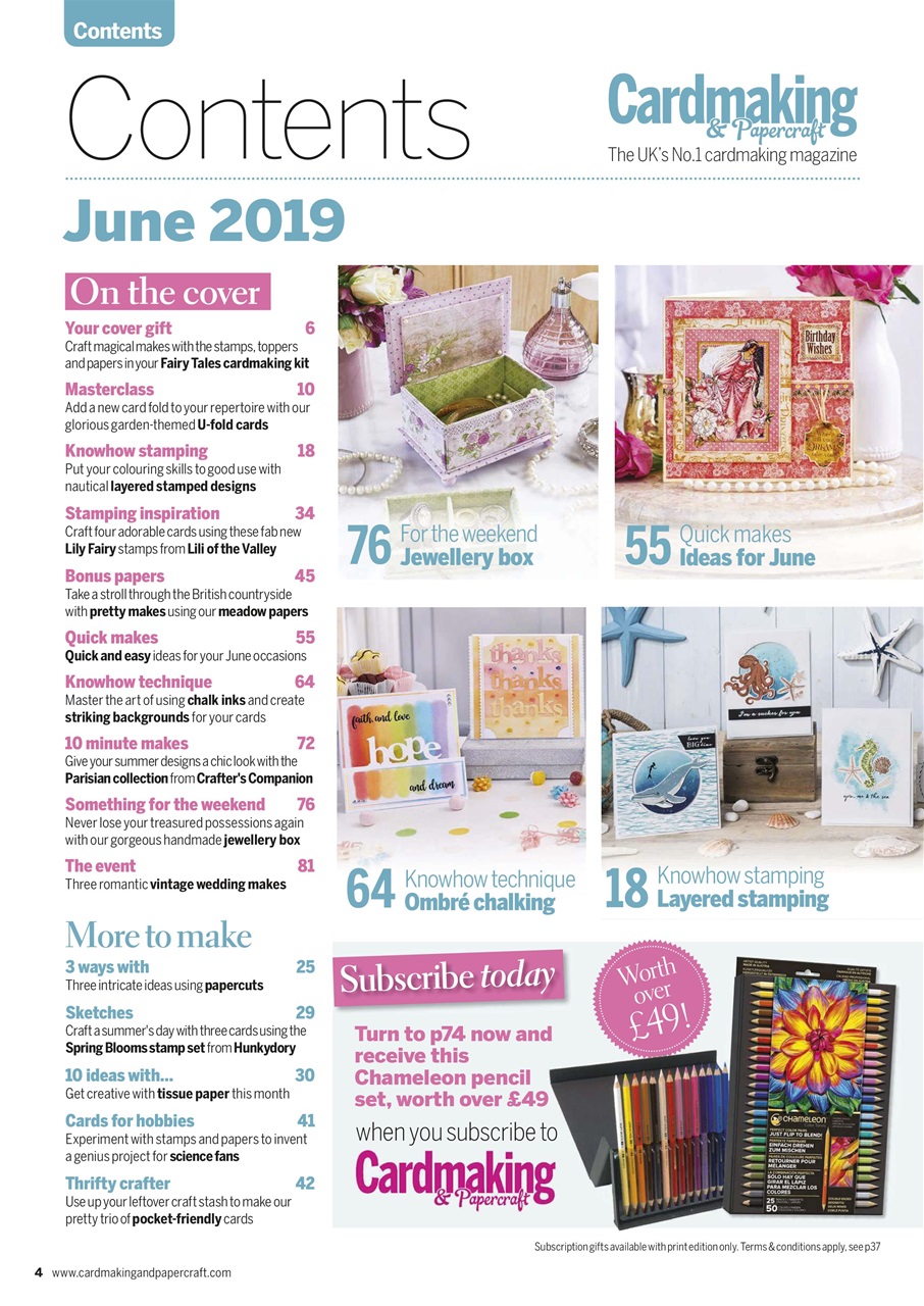 Cardmaking & Papercraft Preview Pages