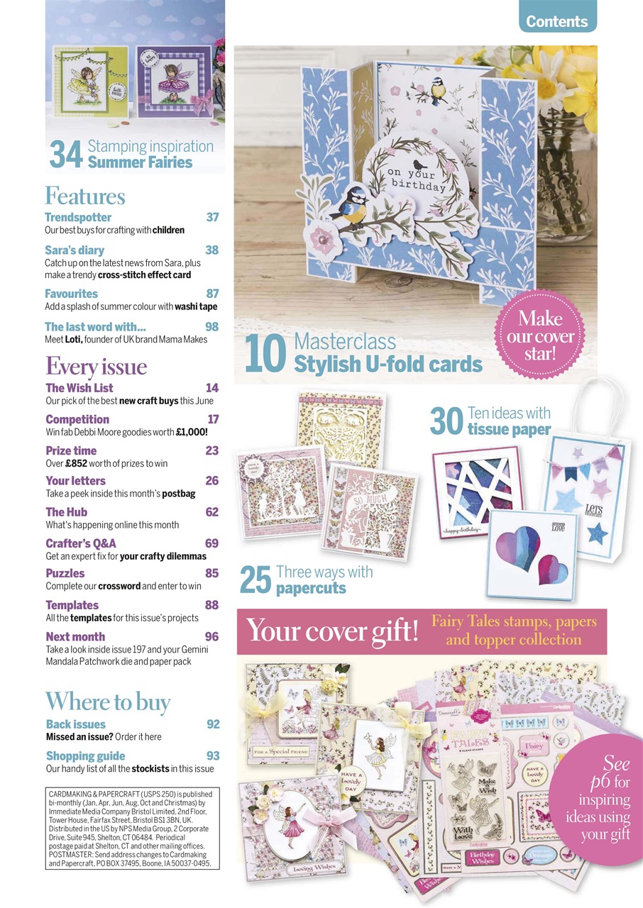 Cardmaking & Papercraft Preview Pages
