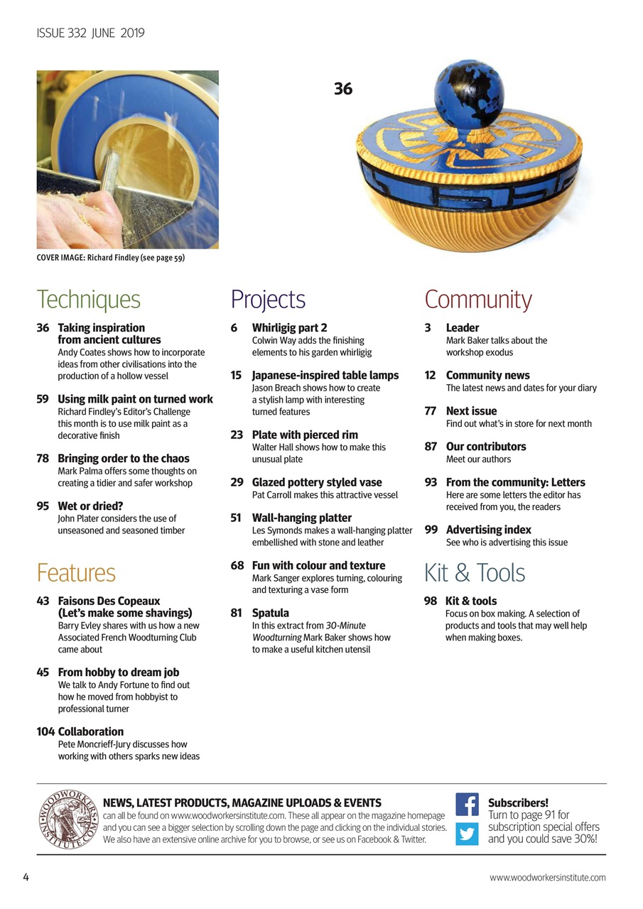 Woodturning Preview Pages