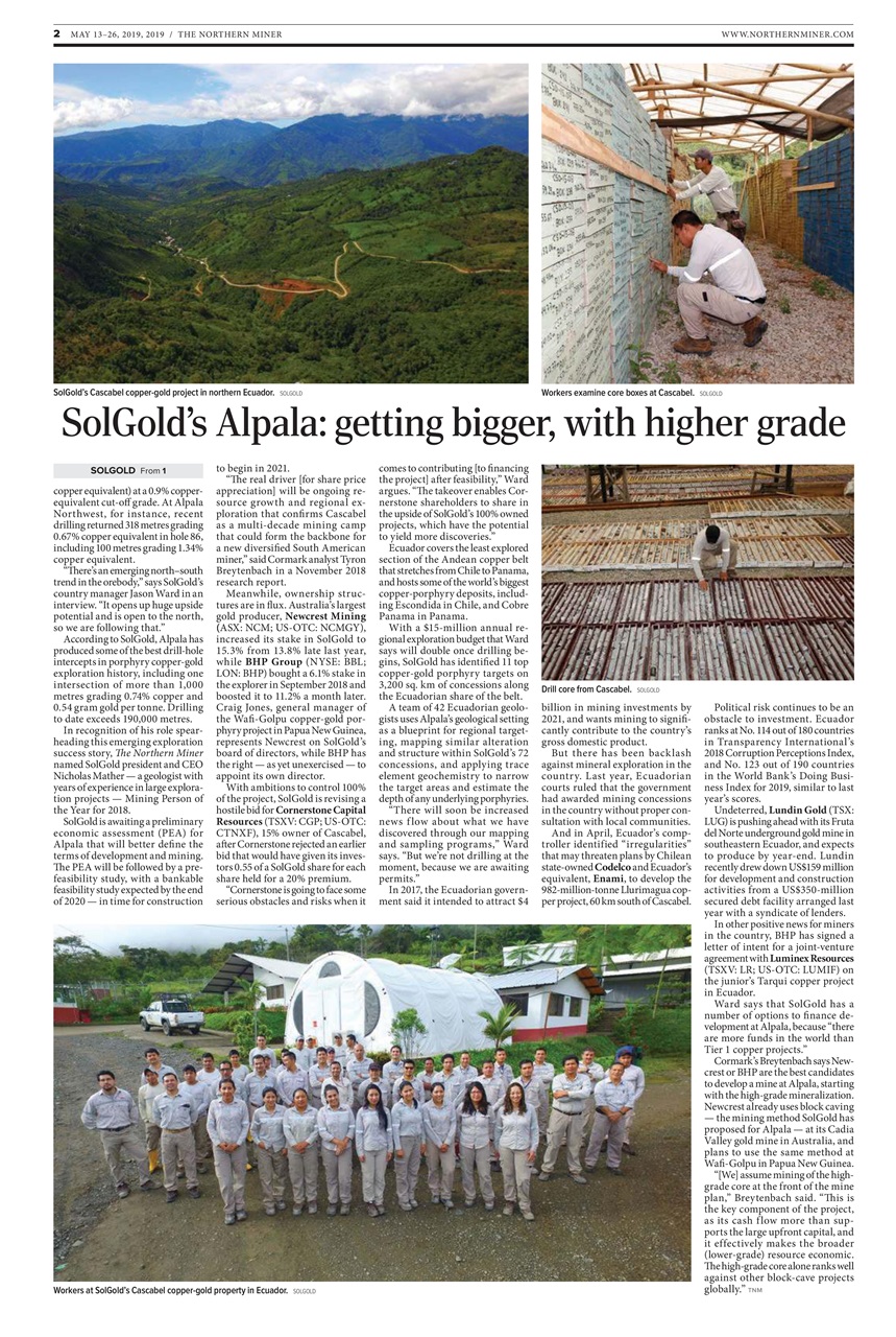 The Northern Miner Preview Pages