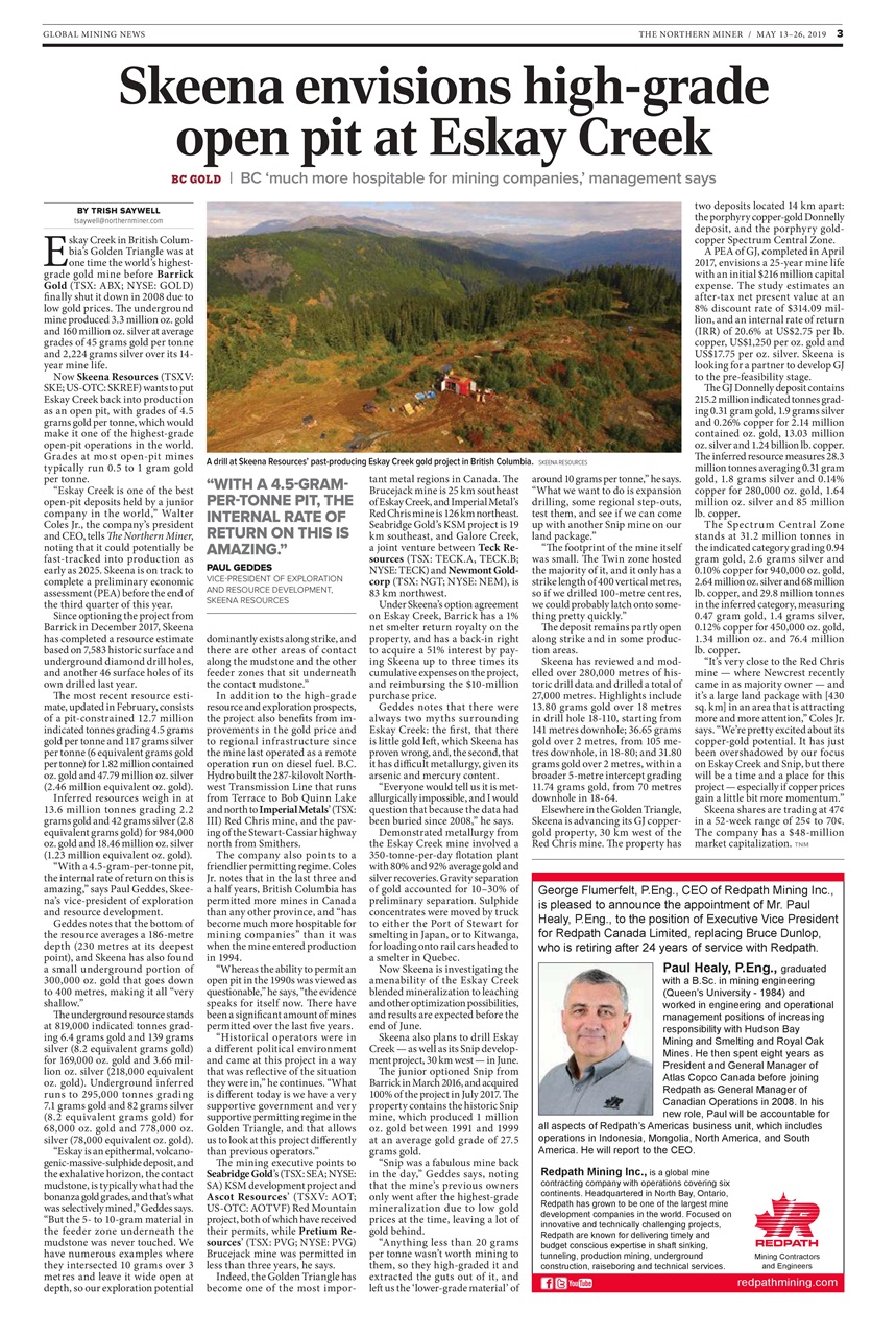 The Northern Miner Preview Pages