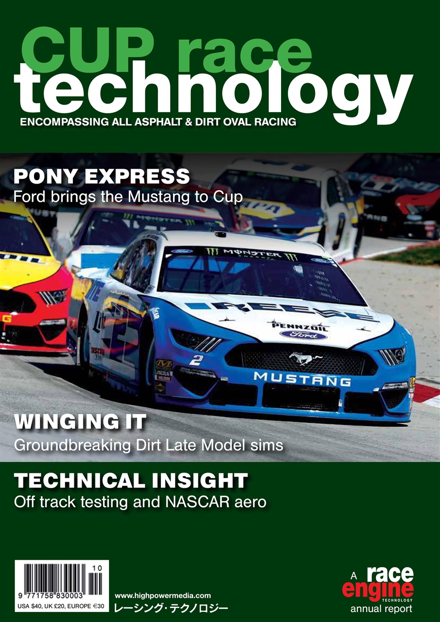 CUP Race Technology Preview Pages
