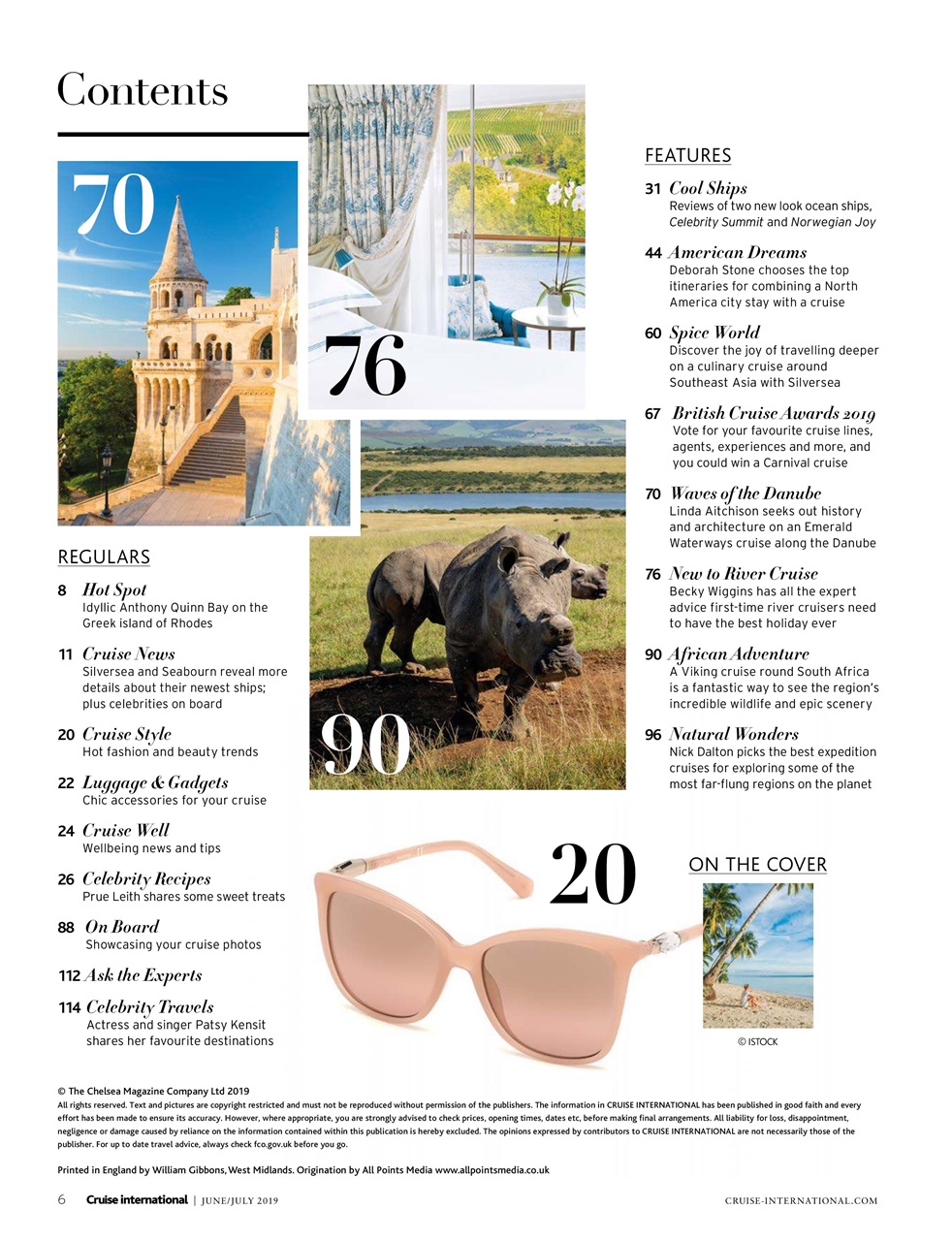 Cruise & Travel Preview Pages