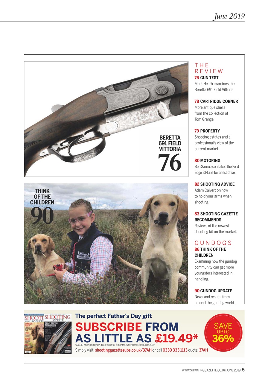 Shooting Gazette Preview Pages