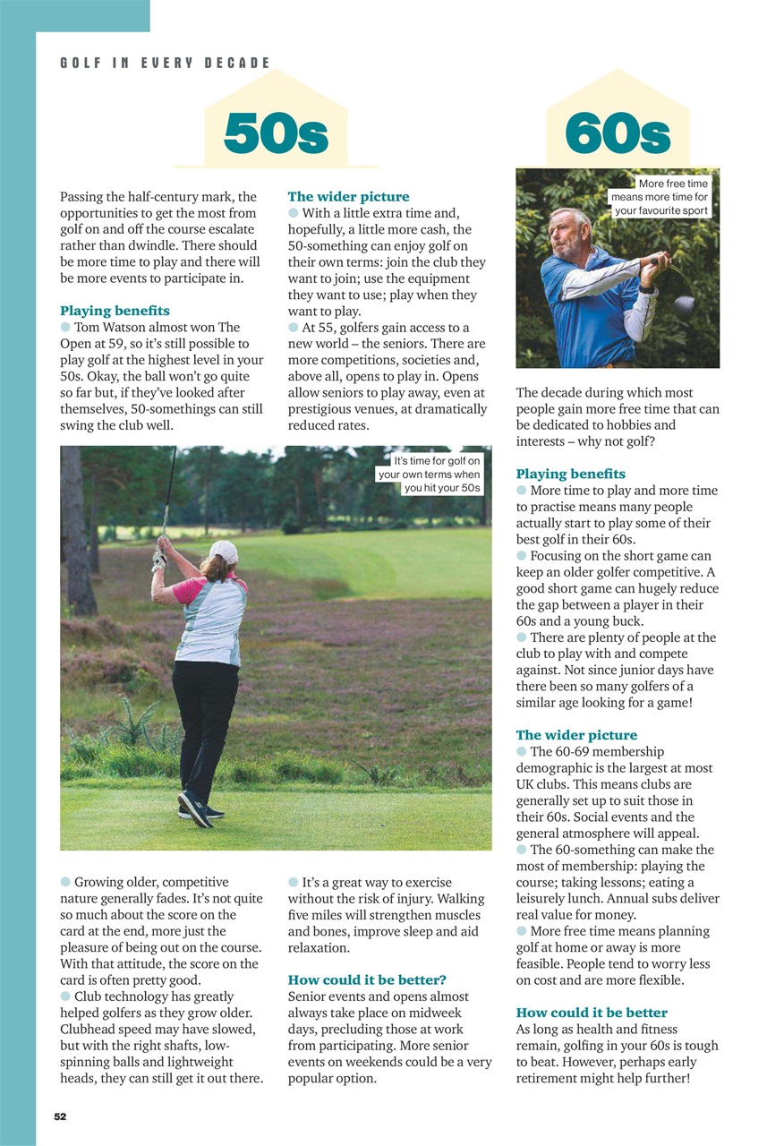Golf Monthly Preview Pages