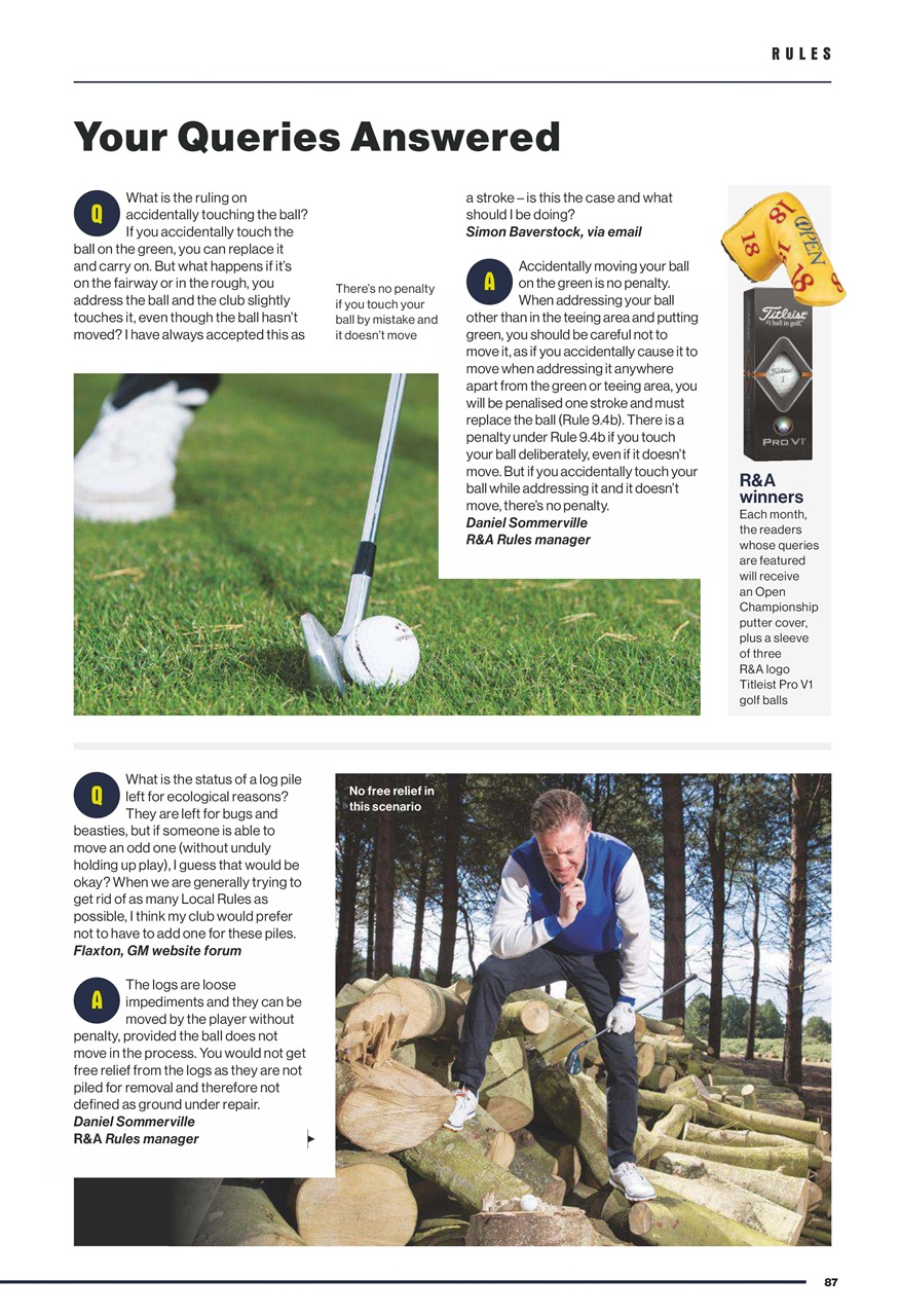 Golf Monthly Preview Pages