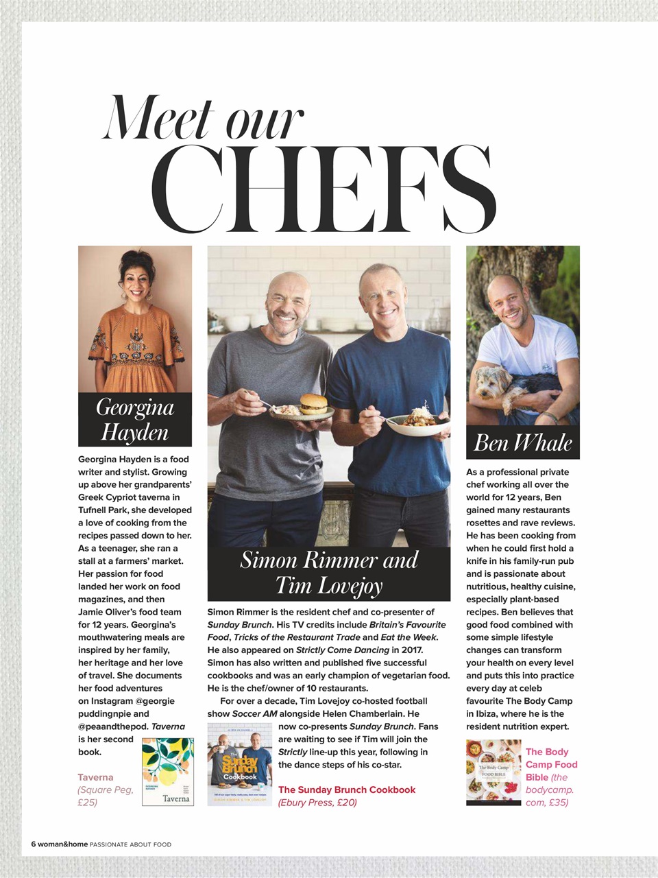 Woman & Home Feel Good Food Magazine June 2019 Back Issue