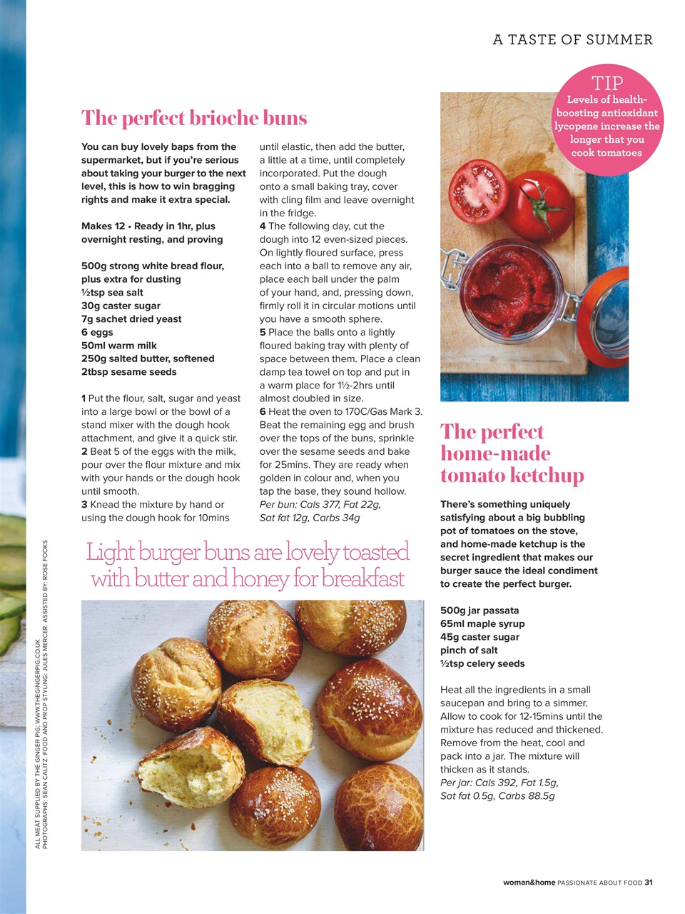 Woman & Home Feel Good Food Preview Pages