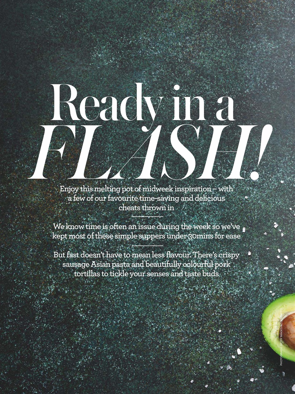 Woman & Home Feel Good Food Preview Pages