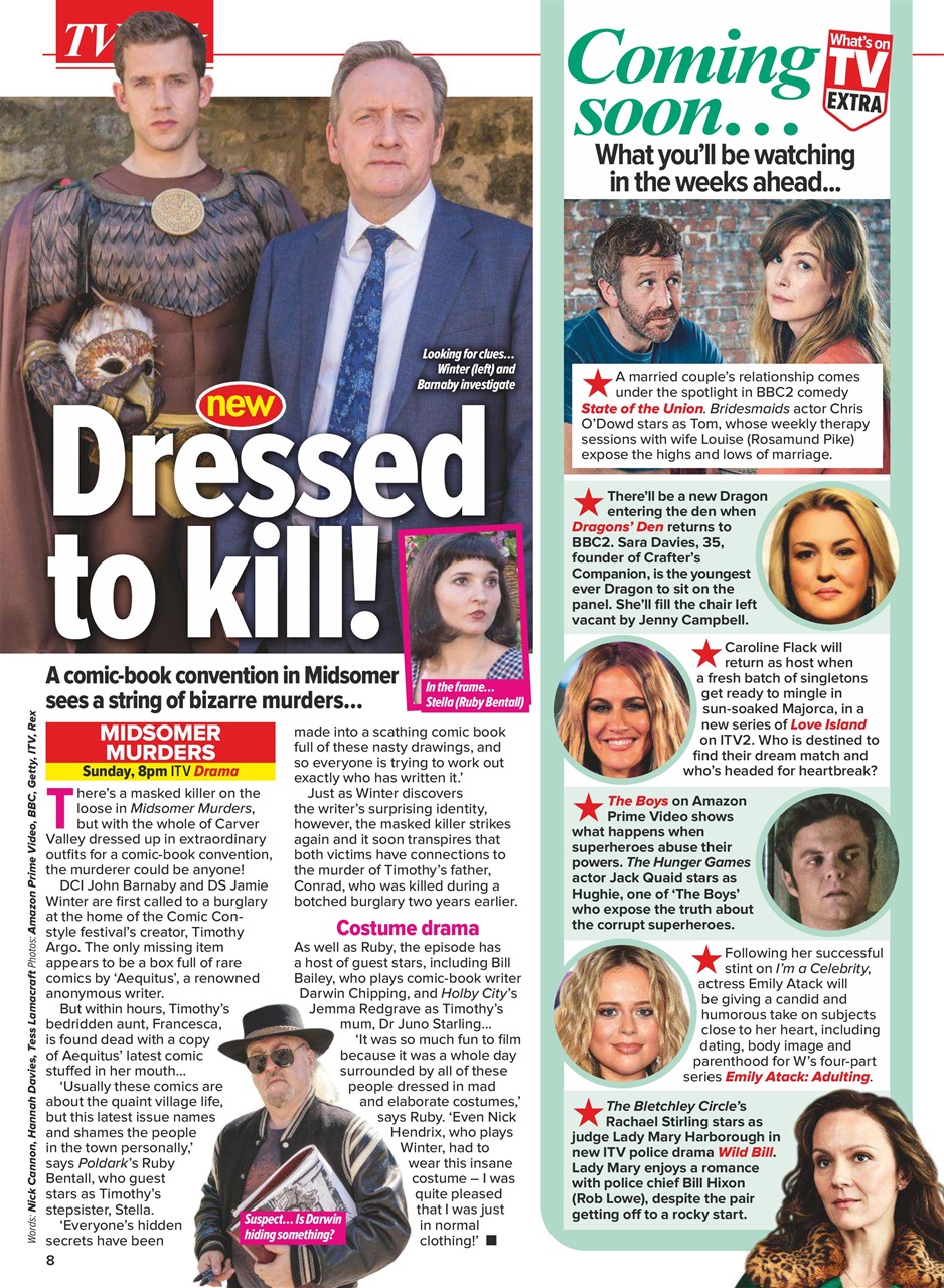 What's on TV Preview Pages