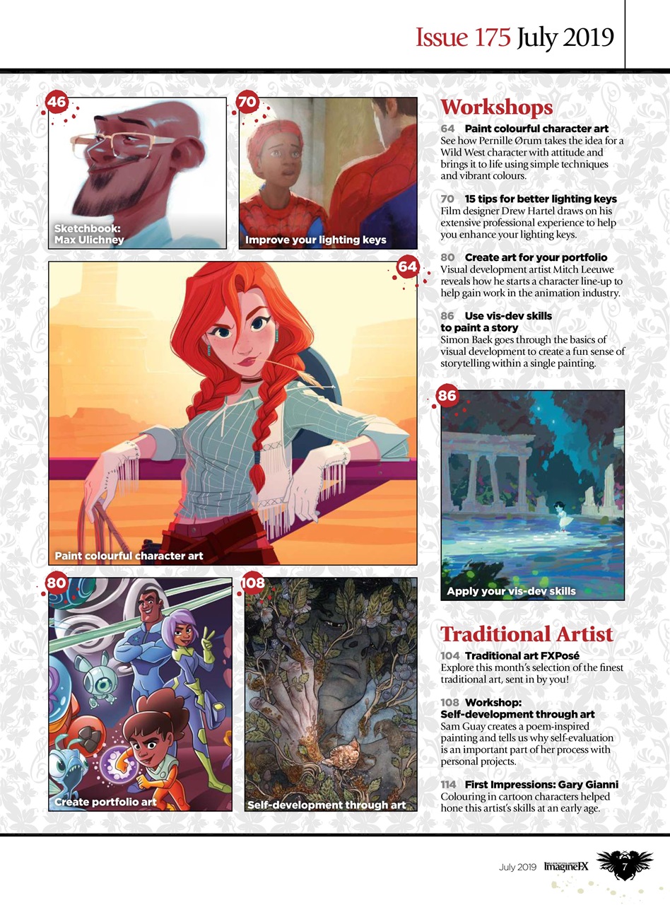 ImagineFX Preview Pages