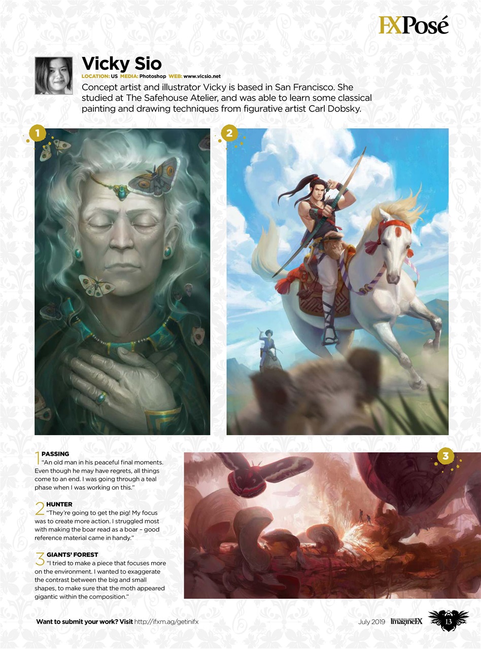 ImagineFX Preview Pages