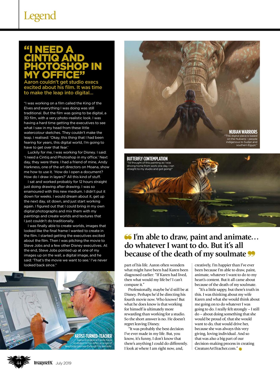 ImagineFX Preview Pages