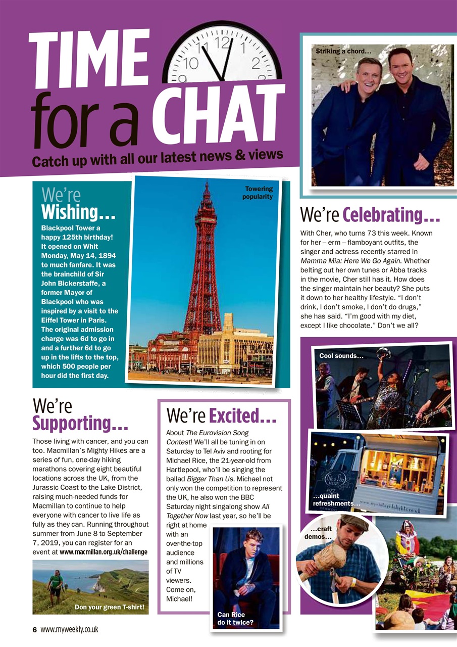 My Weekly Preview Pages